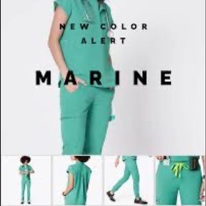 FIGS SCRUBS MARINE COLOR